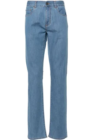 CANALI Jeans slim a vita media