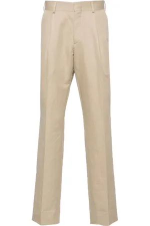 BRIONI Pantaloni sartoriali a vita media
