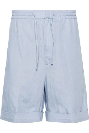 CANALI Shorts con trama armatura