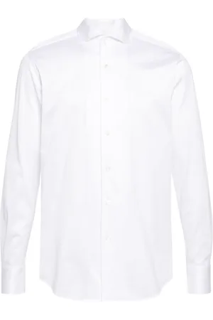 CANALI Camicia con colletto ampio