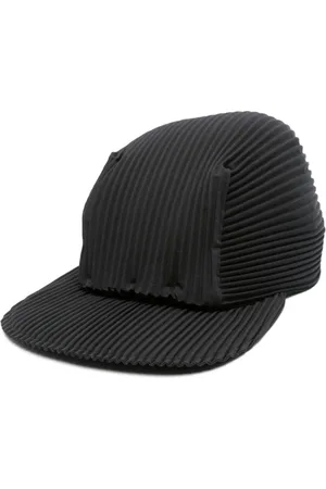 Issey Miyake Cappello da baseball plissettato