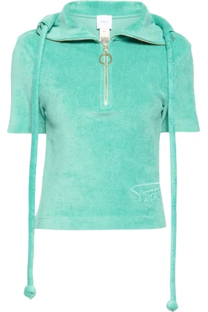 Patou Polo con mezza zip