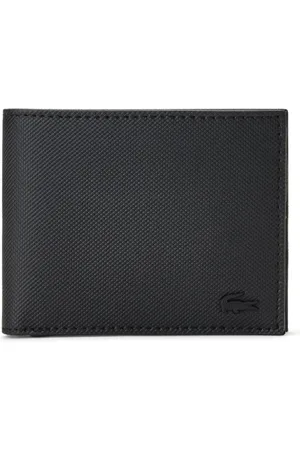 Lacoste Portafoglio bi-fold con applicazione
