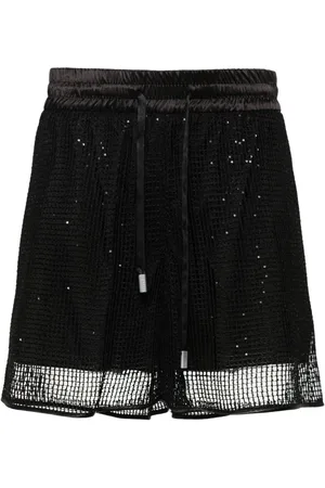 PESERICO SIGN Shorts con paillettes