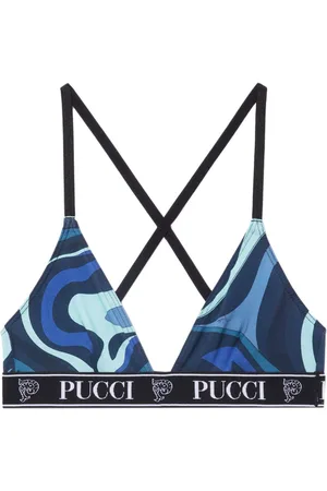 Puccini Set di 3 reggiseni con stampa