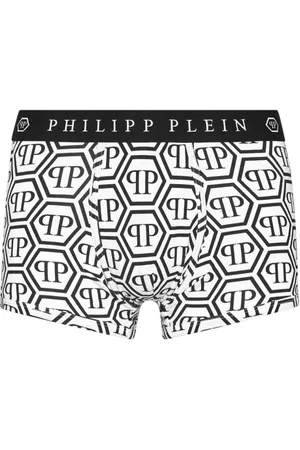 Philipp Plein Boxer con monogramma