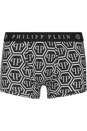 Philipp Plein Boxer con monogramma