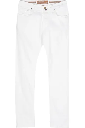Jacob Cohen Jeans con fazzoletto da taschino