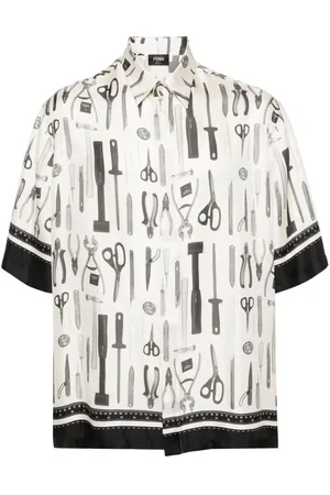 Fendi Camicia con stampa