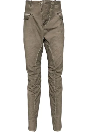 MASNADA Pantaloni affusolati craquel??
