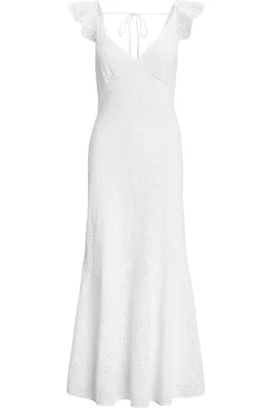 Ralph Lauren Abito lungo con pizzo sangallo