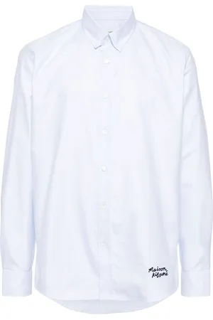 Maison Kitsuné Camicia con ricamo