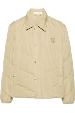 Maison Kitsuné Giacca Bold Fox Head trapuntata