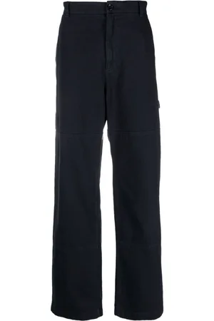 Dolce & Gabbana Pantaloni dritti con placca logo