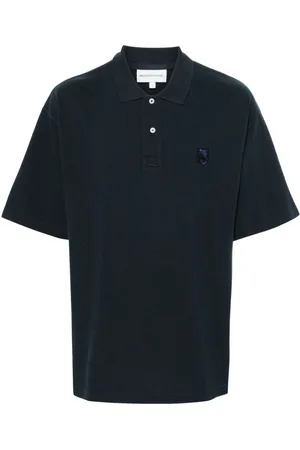 Maison Kitsuné Polo con applicazione Fox