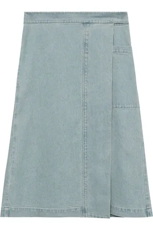 Proenza Schouler Gonna midi denim Iris