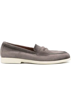 santoni Mocassini con effetto vissuto