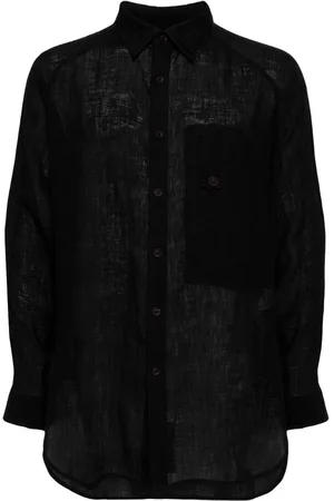 YOHJI YAMAMOTO Camicia con design a inserti