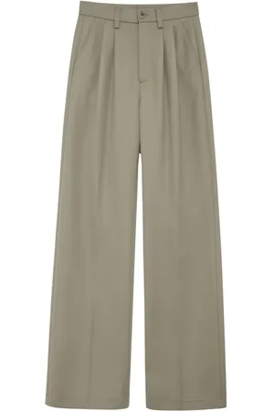 ANINE BING Pantaloni Carrie con pieghe
