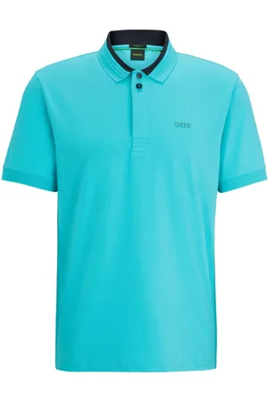 HUGO BOSS Polo con logo goffrato