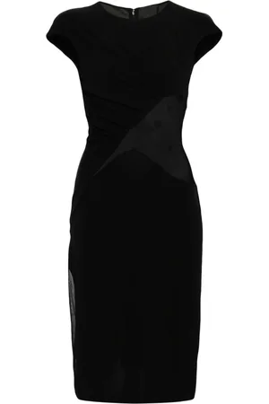 Givenchy Abito midi con inserti