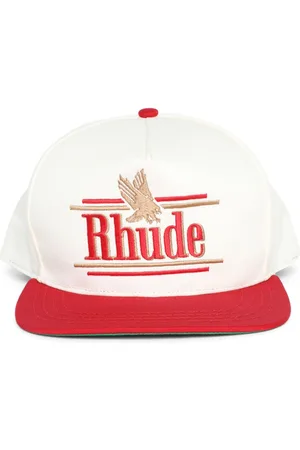 Rhude Cappello Rossa con ricamo