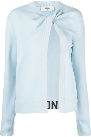 Fendi Cardigan con dettaglio intrecciato