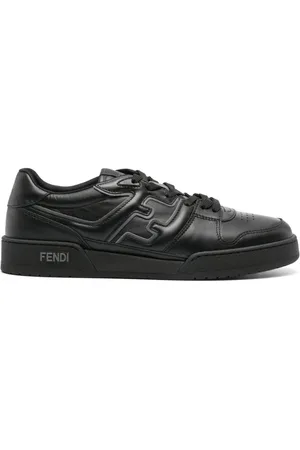 Fendi Sneakers Match bicolore in pelle