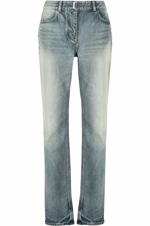 Givenchy Jeans dritti con effetto schiarito