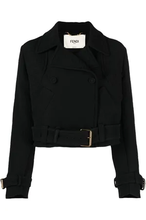 Fendi Giacca biker FF jacquard