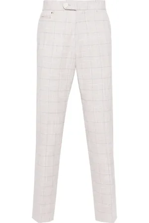 HUGO BOSS Pantaloni sartoriali a quadri