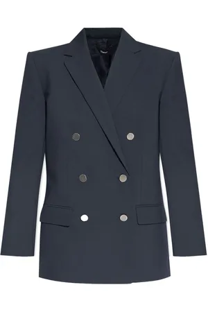 THEORY Blazer doppiopetto con spalline