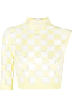 Sportmax Top crop a quadri