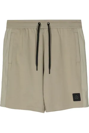 Moose Knuckles Shorts sportivi con applicazione logo