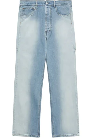 Random Identities Jeans dritti con dettaglio cut-out