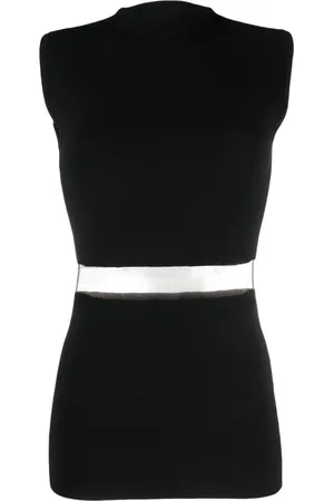 Totême Top smanicato a collo alto