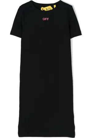OFF-WHITE Abito midi con stampa
