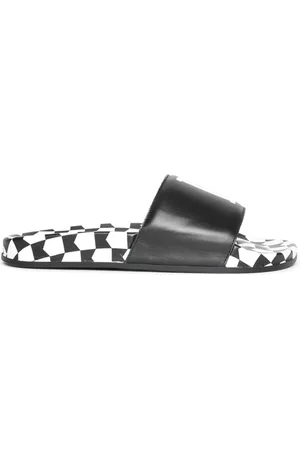 Rhude Sandali slides con stampa