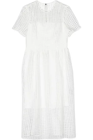 DKNY Abito svasato in rete