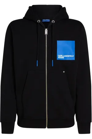 Karl Lagerfeld Felpa Box Logo con zip
