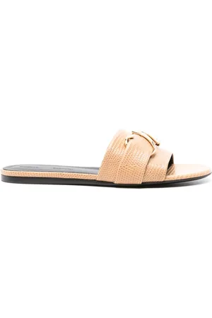 Proenza Schouler Sandali slides con monogramma