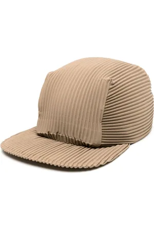 Issey Miyake Cappello da baseball plissettato