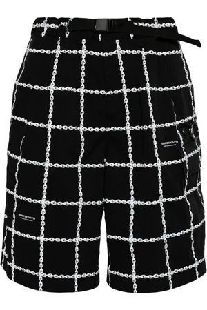 UNDERCOVER Bermuda con stampa