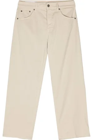 Dondup Pantaloni dritti a vita media