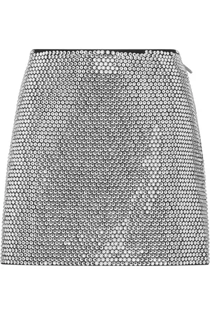 Philipp Plein Minigonna con strass