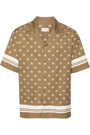 Moncler Camicia a maniche corte con stampa