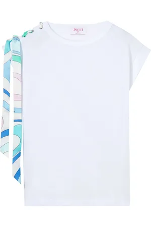 Puccini T-shirt con stampa Marmo