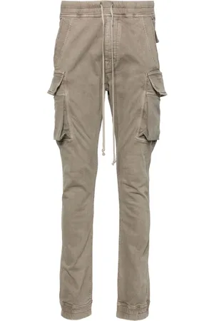 Rick Owens Pantaloni Mastodon Cut slim a vita media