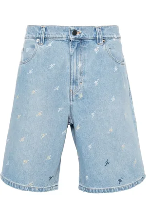 Axel Arigato Shorts denim Miles a vita media
