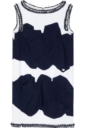 CHANEL Abito corto con ruches anni 2000